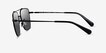 Coach HC7137 CA576 Matte Black MetalSunglass Frames from EyeBuyDirect, Side View
