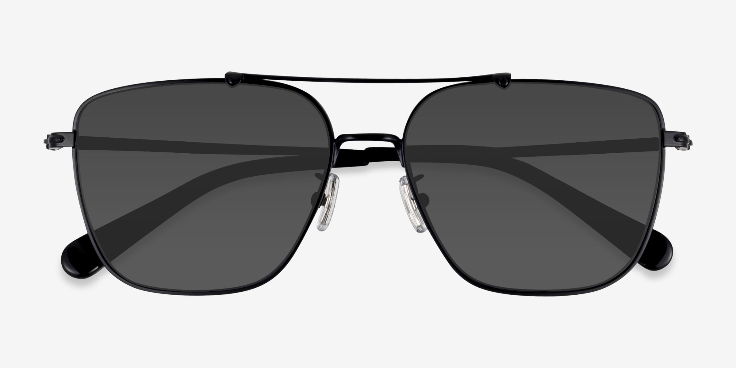 Coach HC7137 CA576 - Aviator Matte Black Frame Prescription