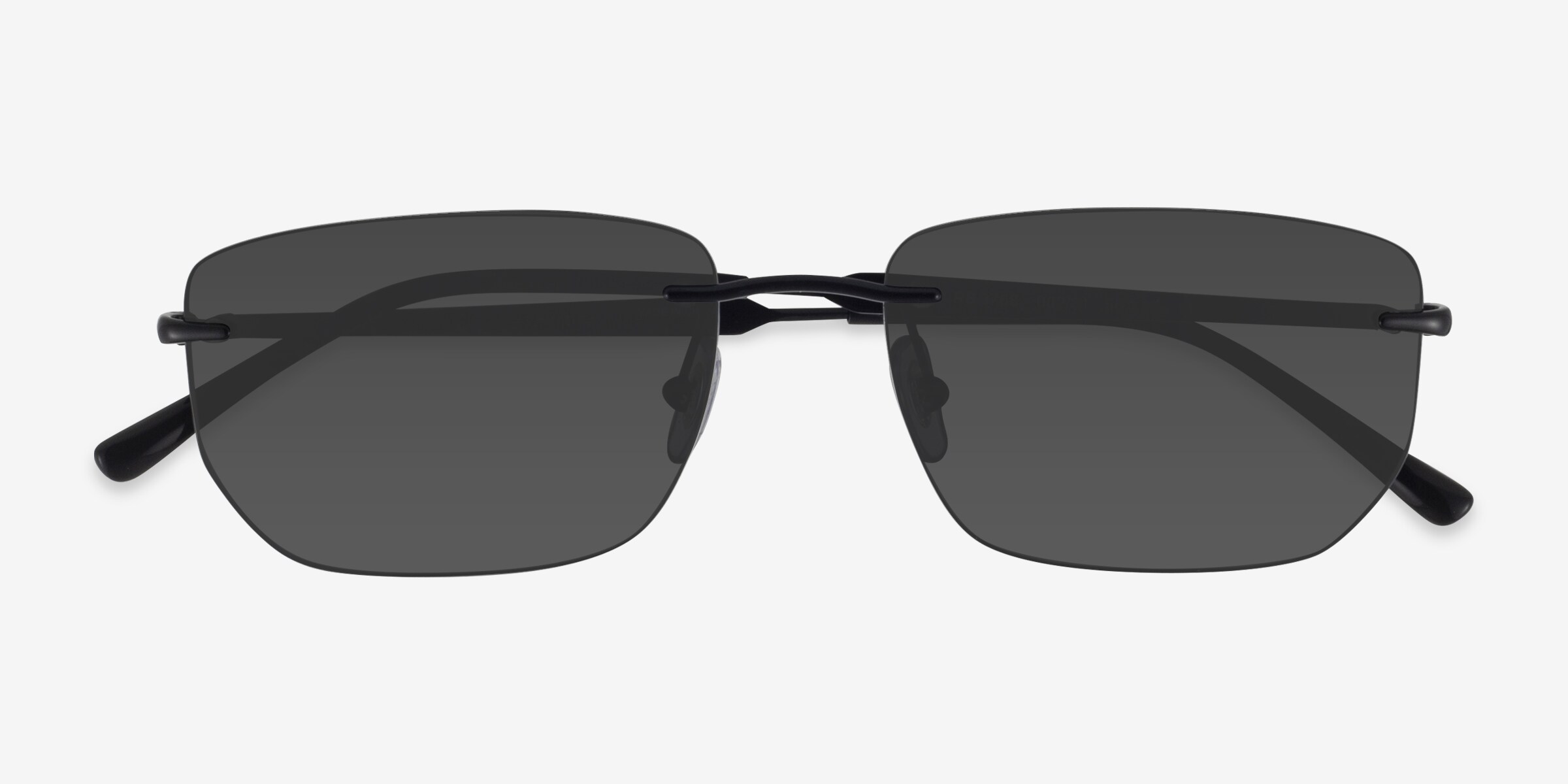 Ray-Ban RB3768 - Rectangle Black Frame Prescription Sunglasses