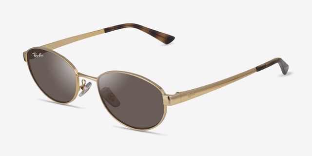 Ray-Ban RB3774D Arista MetalSunglass Frames from EyeBuyDirect, Angle View