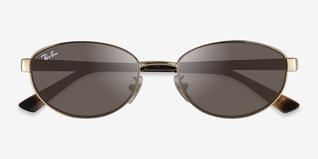 Ray-Ban RB3774D Arista MetalSunglass Frames from EyeBuyDirect, Closed View