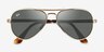 Ray-Ban RB3925 Aviator Max Arista Gold MetalSunglass Frames from EyeBuyDirect, Closed View