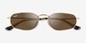 Ray-Ban RB3947 Arista MetalSunglass Frames from EyeBuyDirect, Closed View