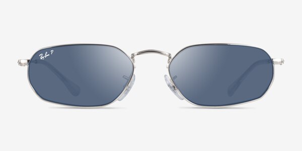 Ray-Ban RB3947 Argenté Métal Soleil de Lunette de vue