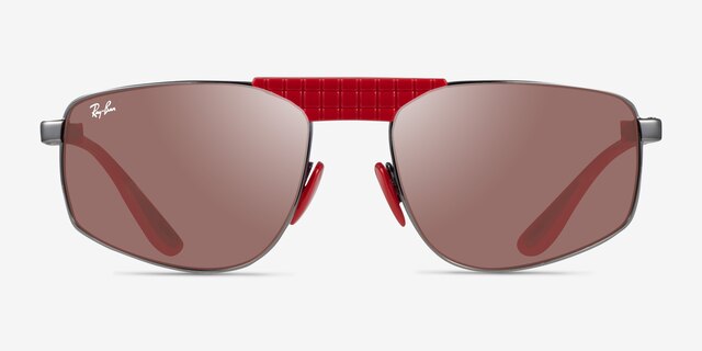 Ray-Ban RB3776M Gunmetal MetalSunglass Frames from EyeBuyDirect, Front View