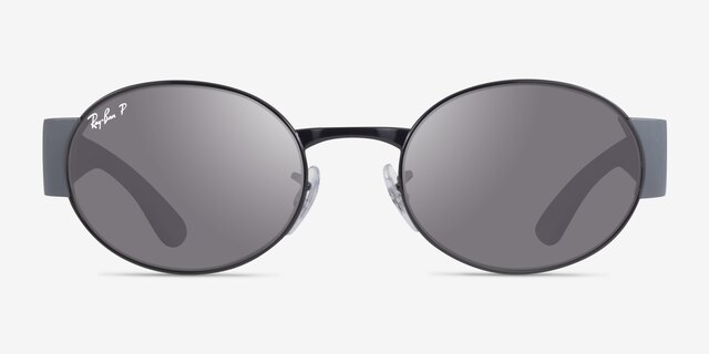 Ray-Ban RB3770 Liteforce Black MetalSunglass Frames from EyeBuyDirect, Front View