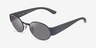 Ray-Ban RB3770 Liteforce Black MetalSunglass Frames from EyeBuyDirect, Angle View