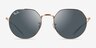 Ray-Ban RB3565 Jack Rose Gold MetalSunglass Frames from EyeBuyDirect, Front View