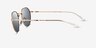 Ray-Ban RB3565 Jack Rose Gold MetalSunglass Frames from EyeBuyDirect, Side View