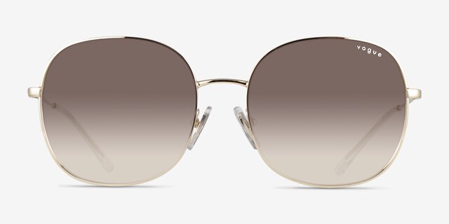 Vogue Eyewear VO4272S Pale Gold MetalSunglass Frames from EyeBuyDirect, Front View