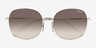Vogue Eyewear VO4272S Pale Gold MetalSunglass Frames from EyeBuyDirect, Closed View