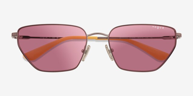 Vogue Eyewear VO4316S Light Violet MetalSunglass Frames from EyeBuyDirect, Closed View
