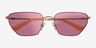 Vogue Eyewear VO4316S Light Violet MetalSunglass Frames from EyeBuyDirect, Closed View