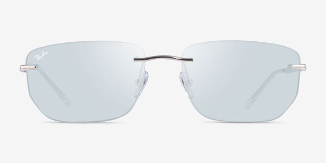 Ray-Ban RB3768 Silver MetalSunglass Frames from EyeBuyDirect, Front View
