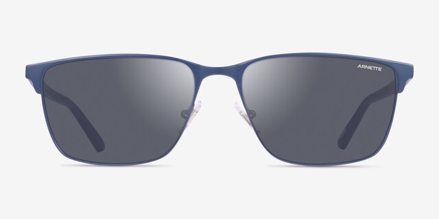 ARNETTE Hampere Matte Blue MétalSoleil de Lunette de vue d'EyeBuyDirect, Vue de Face