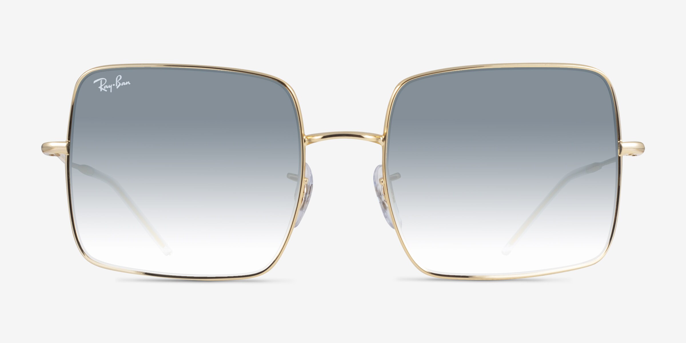 Ray-Ban Square Reverse - Square Arista Gold Frame Sunglasses  display picture 2