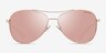 Coach HC7079 L1013 Light Gold MetalSunglass Frames from EyeBuyDirect, Front View