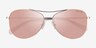 Coach HC7079 L1013 Light Gold MetalSunglass Frames from EyeBuyDirect, Closed View