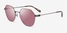 Coach HC7155 CL915 Antique Gold MétalSoleil de Lunette de vue d'EyeBuyDirect, Vue d'Angle