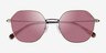 Coach HC7155 CL915 Antique Gold MétalSoleil de Lunette de vue d'EyeBuyDirect, Vue Rapprochée