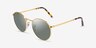 Ray-Ban RB3637 New Round Legend Gold MetalSunglass Frames from EyeBuyDirect, Angle View