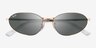 Ray-Ban RB3734 Arista MetalSunglass Frames from EyeBuyDirect, Closed View
