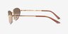 Ray-Ban RB3734 Arista Gold MetalSunglass Frames from EyeBuyDirect, Side View