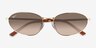 Ray-Ban RB3734 Arista Gold MetalSunglass Frames from EyeBuyDirect, Closed View