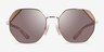 Vogue Eyewear VO4268S Pale Gold MetalSunglass Frames from EyeBuyDirect, Front View