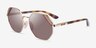 Vogue Eyewear VO4268S Pale Gold MetalSunglass Frames from EyeBuyDirect, Angle View