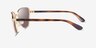 Vogue Eyewear VO4286S Gold MetalSunglass Frames from EyeBuyDirect, Side View