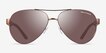 Armani Exchange AX2034S Matte Dark Brown MetalSunglass Frames from EyeBuyDirect, Front View