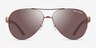 Armani Exchange AX2034S Matte Dark Brown MetalSunglass Frames from EyeBuyDirect, Front View