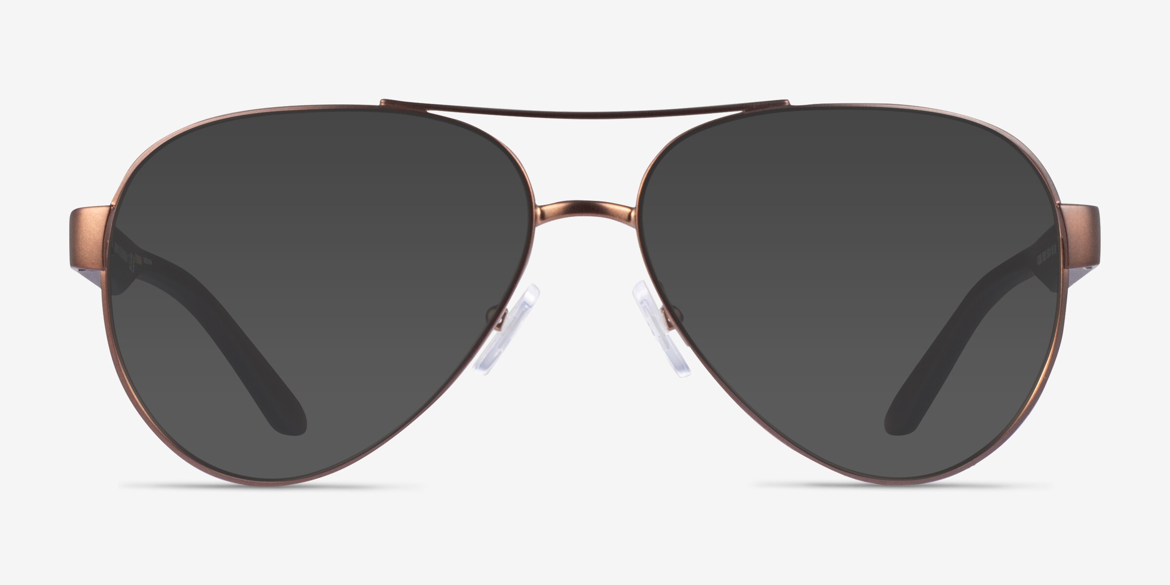 Armani Exchange AX2034S - Aviator Matte Blue Frame Sunglasses For