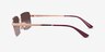 Vogue Eyewear VO4352S Or rose MétalSoleil de Lunette de vue d'EyeBuyDirect, Vue de Côté