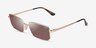 Vogue Eyewear VO4352S Pale Gold MétalSoleil de Lunette de vue d'EyeBuyDirect, Vue d'Angle