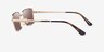 Vogue Eyewear VO4352S Pale Gold MétalSoleil de Lunette de vue d'EyeBuyDirect, Vue de Côté