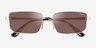 Vogue Eyewear VO4352S Pale Gold MétalSoleil de Lunette de vue d'EyeBuyDirect, Vue Rapprochée