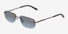 ARNETTE AN3096 Matte Gunmetal MétalSoleil de Lunette de vue d'EyeBuyDirect, Vue d'Angle