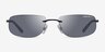 ARNETTE AN3096 Matte Black MetalSunglass Frames from EyeBuyDirect, Front View