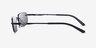 ARNETTE AN3096 Matte Black MetalSunglass Frames from EyeBuyDirect, Side View