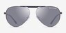 Armani Exchange AX2060S Matte Gunmetal MétalSoleil de Lunette de vue d'EyeBuyDirect, Vue de Face