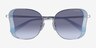 Coach HC7188 CDP51 Ocean Silver MetalSunglass Frames from EyeBuyDirect, Closed View