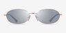 Vogue Eyewear VO4353S Rose Gold MetalSunglass Frames d'EyeBuyDirect, Vue de Face