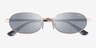 Vogue Eyewear VO4353S Rose Gold MetalSunglass Frames d'EyeBuyDirect, Vue Rapprochée