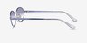 Vogue Eyewear VO4353S Light Blue MetalSunglass Frames from EyeBuyDirect, Side View