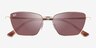 Ray-Ban RB3783 Pale Gold MetalSunglass Frames from EyeBuyDirect, Closed View