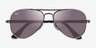 Ray-Ban RB3925 Aviator Max Gunmetal MetalSunglass Frames from EyeBuyDirect, Closed View