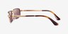 Ray-Ban RB3927 Arista Gold MetalSunglass Frames from EyeBuyDirect, Side View
