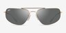 Ray-Ban RB3780 Arista Gold MetalSunglass Frames from EyeBuyDirect, Front View